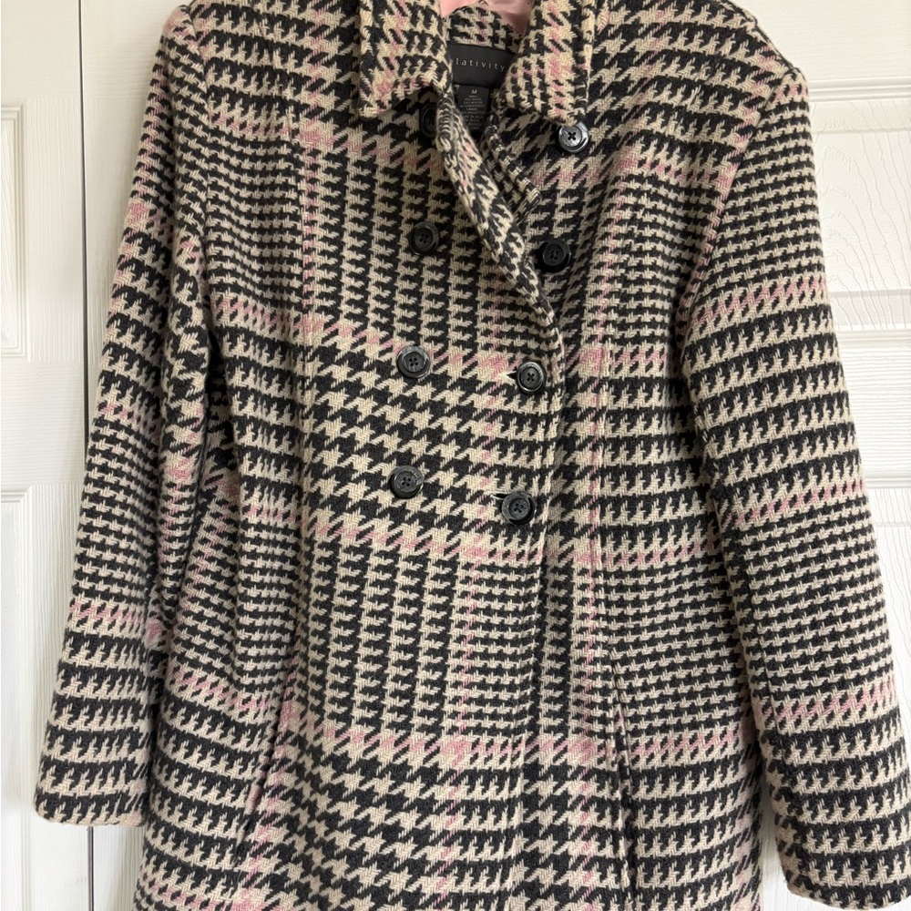 Relativity medium pea coat, gently used